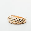 Twisted Pastry Ring