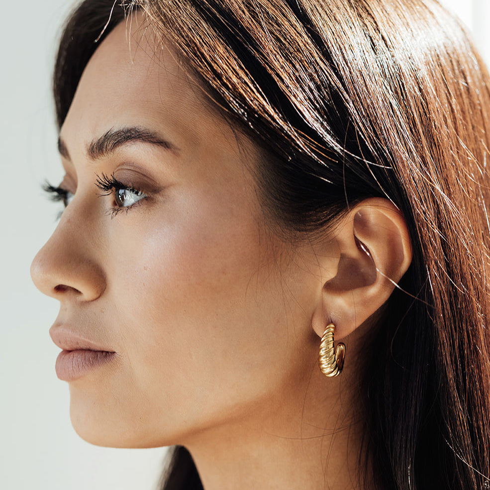 Twisted Pastry Hoops